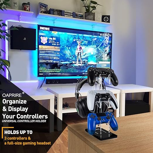 OAPRIRE Universal 3 Tier Controller Holder and Headset Stand - Image 2