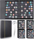 Lewtemi Stamp Collecting Albums Set Stamp Collection Book Include 20 Pages by Lewtemi
