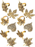 12-Piece Metal Napkin Rings by ALPHALivingHOME