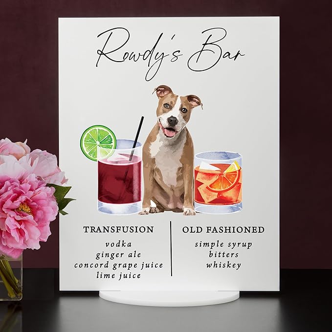 Pet Signature Drink Wedding Signs - Image 2