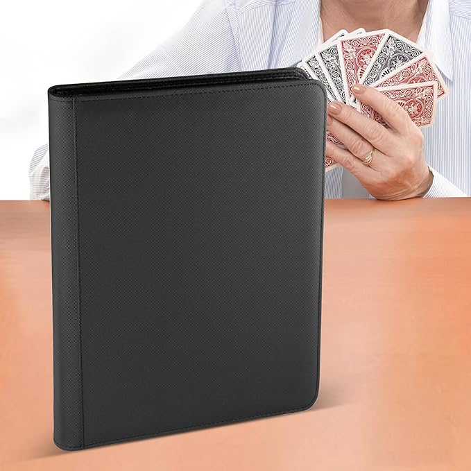 Trading Card Binder 12 Pocket, 720 Pockets Card Binders, Card Collection Binder - Image 6