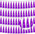 4P Purple Foil Fringe Tassel Banner Garland Metallic Tinsel Streamers Wall by Xuuf
