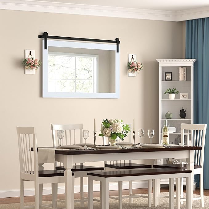 COGOOD Farmhouse Bathroom Mirror - Image 3