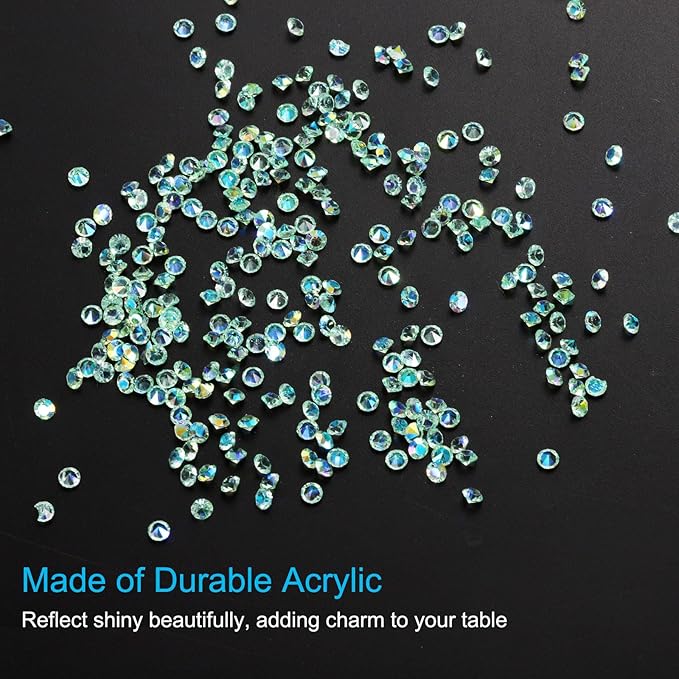PATIKIL 14000Pcs Wedding Table Scatter Confetti Crystals 3mm Acrylic Diamonds - Image 3