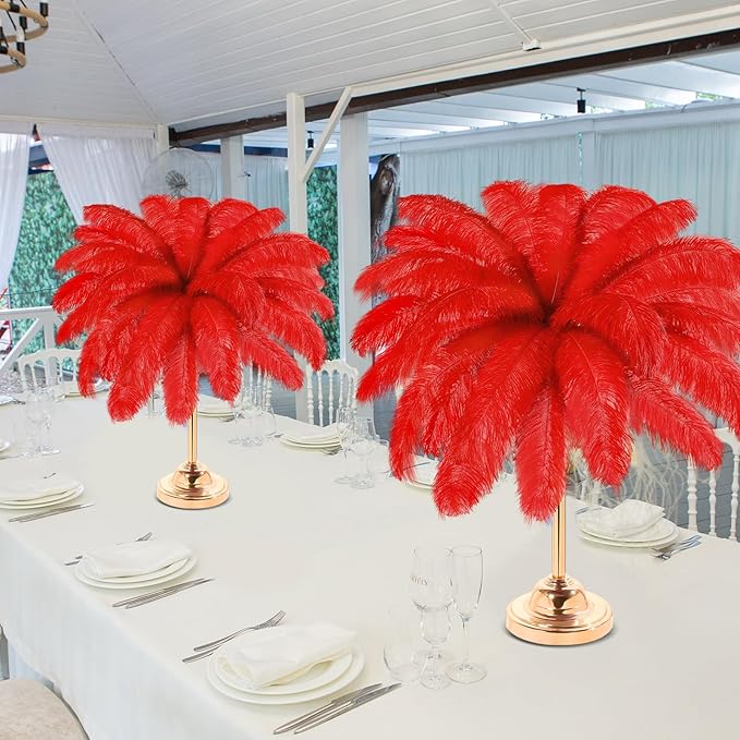 Retrowavy 30 Pcs 18-20 Inch Large Natural Ostrich Feathers Bulk - Image 6