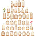 Bud Vases Set of 40 Pcs, Small Flower Vases by Paudao