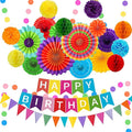 Colorful Birthday Decorations by Marwey