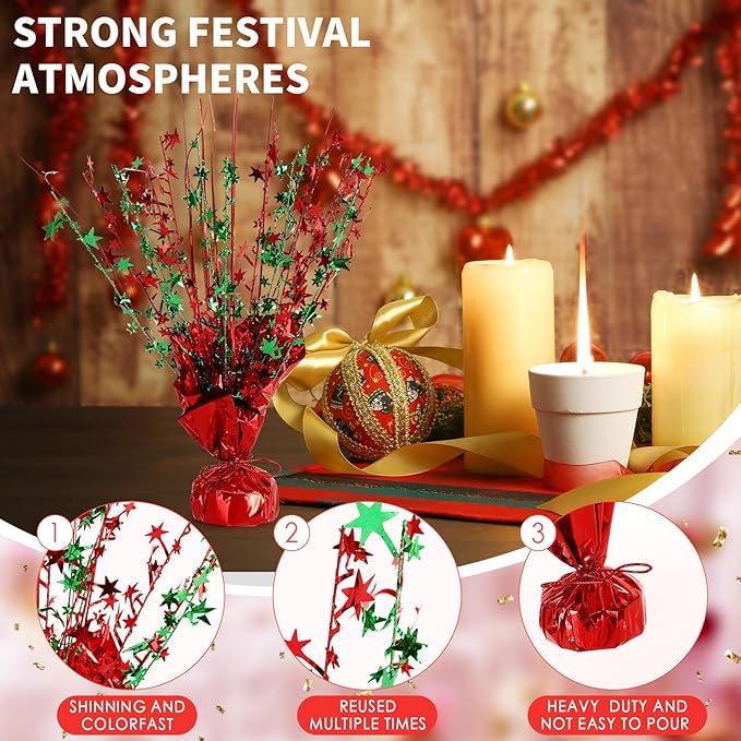 6 Pack Star Table Centerpieces for Party, Birthday Table Decorations for Kids - Image 3