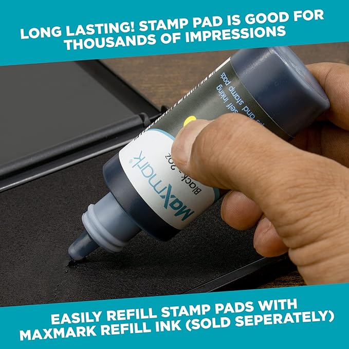 MaxMark Large Red Stamp Pad - Image 4
