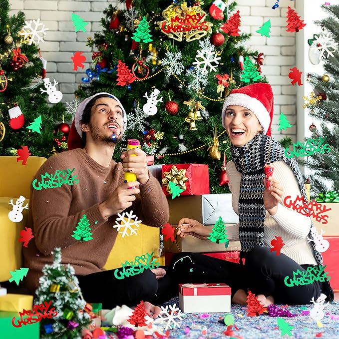 MARFOREVER Christmas Glitter Confetti Table Decorations - Image 7