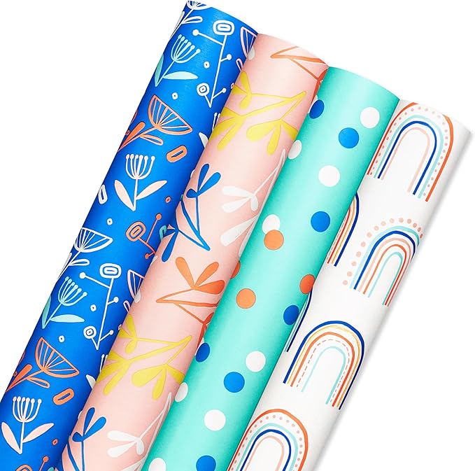 American Greetings 160 sq. ft. Reversible Wrapping Paper Bundle - Image 6