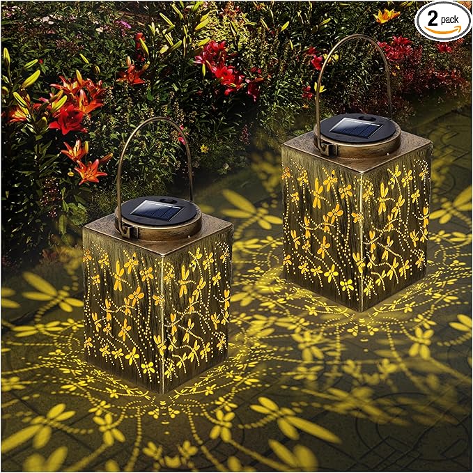 2 Pack Solar Lanterns by LightYourLife
