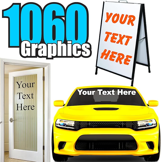 Custom Vinyl Lettering for Car, Windshield, Vinyl Letters, Decal Sticker - Image 9