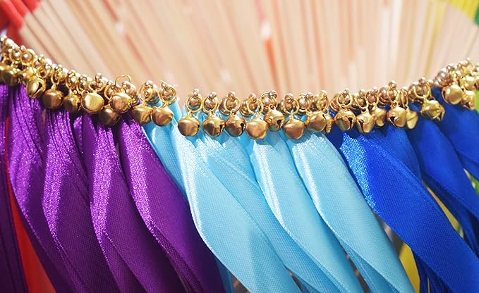 Kingsnow 100 Pieces Multi-Color Ribbon Wands Streamers Sticks - Image 5
