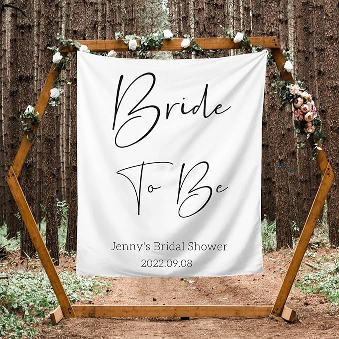 Bride to Be Backdrop by DEVONDESIGN