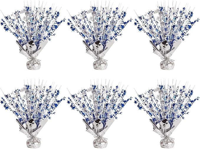 6 Pack Star Table Centerpieces for Party, Birthday Table Decorations for Kids by Unknown