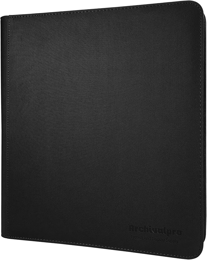 12 Pockets Premium Card Binder 480 Cards Trading Card Binders Side Load Card by TradingCardProtectionExpert