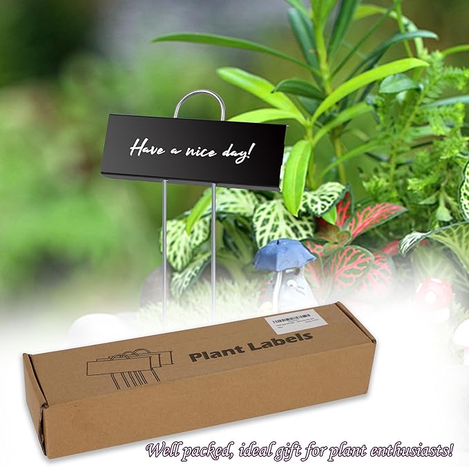 FORUP Metal Plant Labels, 30 Pack Garden Label Markers, Weatherproof Garden - Image 7