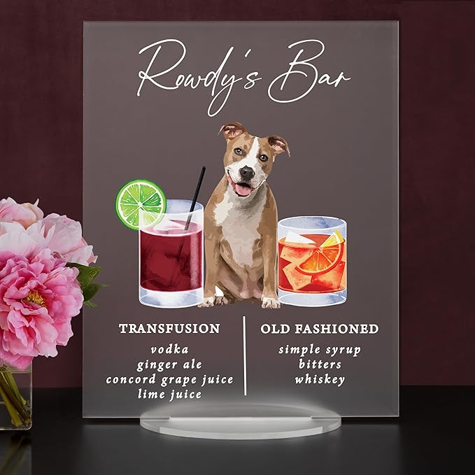 Pet Signature Drink Wedding Signs - Image 2