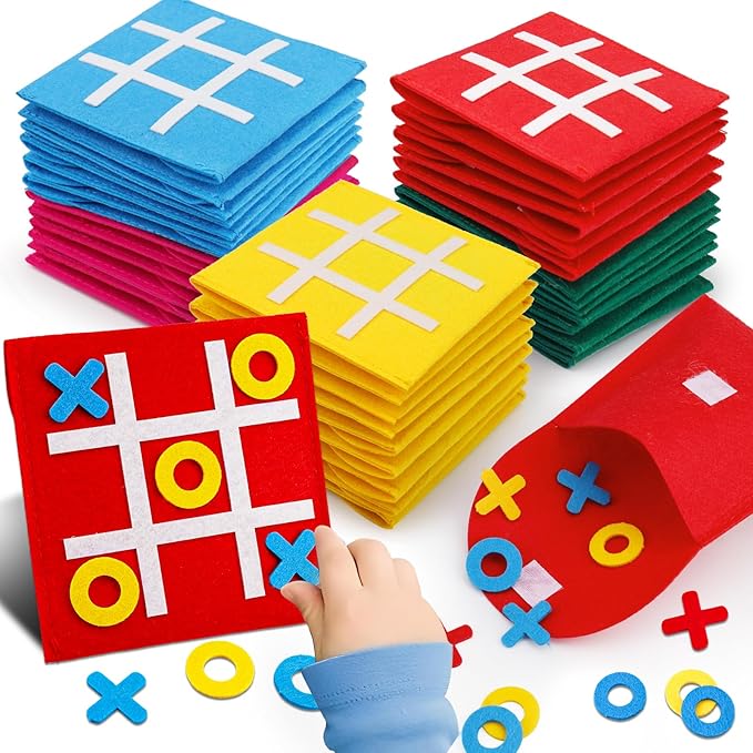 24PCS Tic Tac Toe Strategic Board Game by AugToy