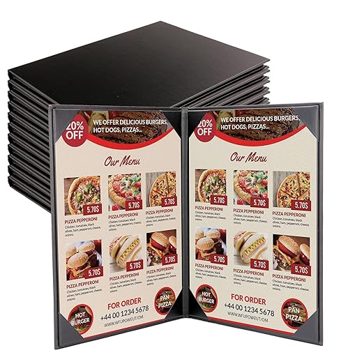 Premium Leather Menu Covers by Unknown