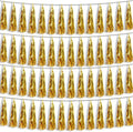 4P Gold Foil Fringe Metallic Tassel Streamers Banner Tassel Garland by HYSILLA