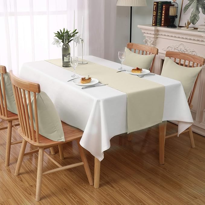 DUALIFE 2 Pack Table Runner 14 x 72 Inch Long Table Cloth Table Runners - Image 6