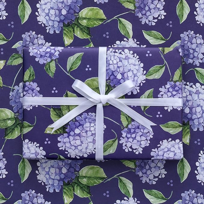 RUSPEPA Floral Wrapping Paper Roll - Image 2
