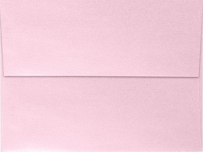 LUXPaper A7 Invitation Envelopes | Peel & Press | 5 1/4" x 7 1/4" | Rose Quartz - Image 2
