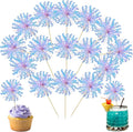 Ephlyn 30Pcs Foil Firework Cupcake Toppers Party Birthday Cake Toppers Supplies by Ephlyn