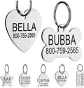 Providence Engraving Custom Engraved Stainless Steel Pet ID Tags by ProvidenceEngraving
