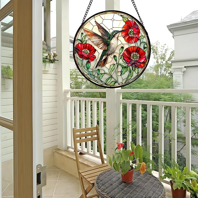 Stained Glass Window Hanging - Image 5