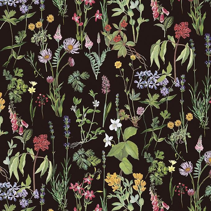 RUSPEPA Wild Flower Wrapping Paper Roll - Image 8