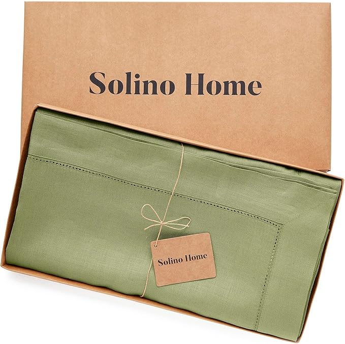 Solino Home Linen Tablecloth 60 x 144 Inch - Image 5