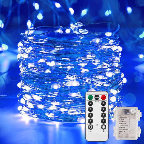 1 Pack 32.8 Ft. Battery Operated Outdoor String Lights by Ariceleo