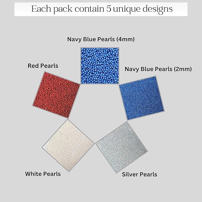 Confect Patriotic Sprinkles Mix – Red, Gluten-Free, Dairy-Free, Palm Oil-Free - Image 2