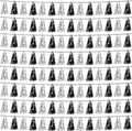 8P Black Silver Foil Fringe Metallic Tassel Streamers Banner Tassel Garland by HYSILLA