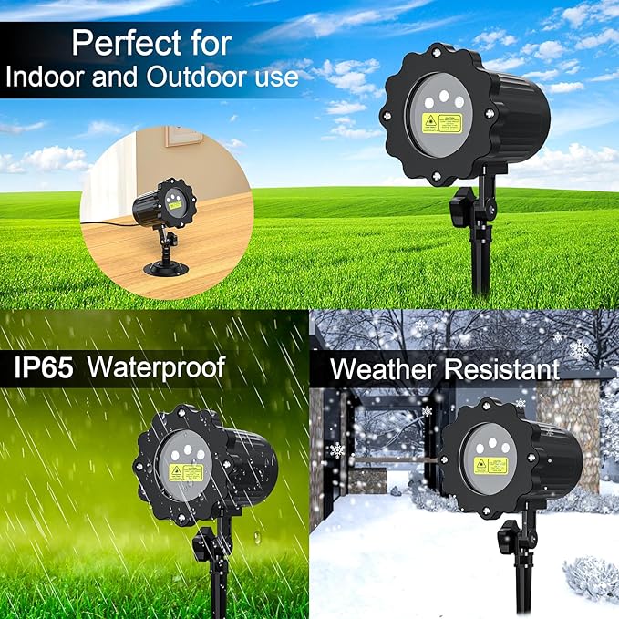 Christmas Projector Lights Outdoor, Garden Light Projector - Image 7