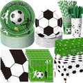 452 Pcs Soccer Party Decorations by Potchen