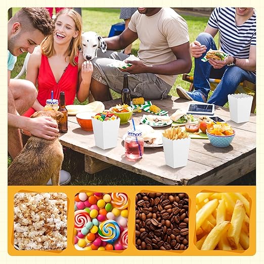 36 Pack Mini Popcorn Boxes for Party, Small Popcorn Cups Disposable for Movie - Image 6
