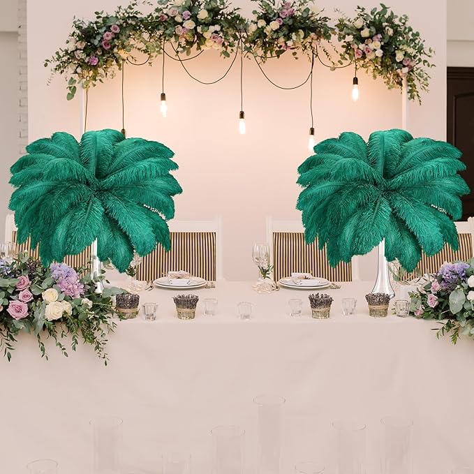 Maitys 90 Pcs Large Natural Ostrich Feathers Bulk 14-16 Inch 12-14 Inch 10-12 - Image 6
