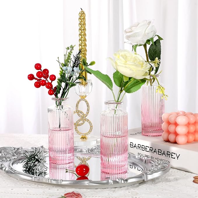 Glass Bud Vases Set of 20, Living Bud Vases, Small Bud Vase in Bulk, Mini - Image 6