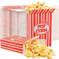 Xinnun 200 Pcs Paper Popcorn Boxes 1 oz Close Top Oil Proof Disposable Popcorn by Xinnun