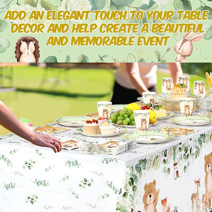 452 Pcs Woodland Party Decoration - Image 6