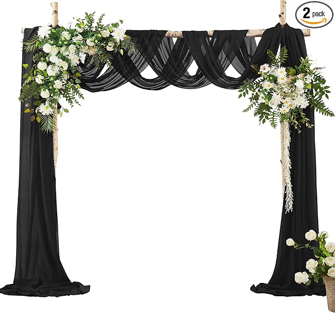 VACVELT Wedding Arch Draping Fabric by VACVELT