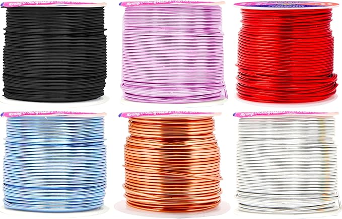Mandala Crafts 16 Gauge Anodized Aluminum Craft Wire by MandalaCrafts