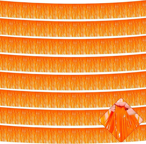 10 Pack 10 Feet Foil Fringe Garland Metallic Tinsel Streamers Banner Wall by AIKENLIN