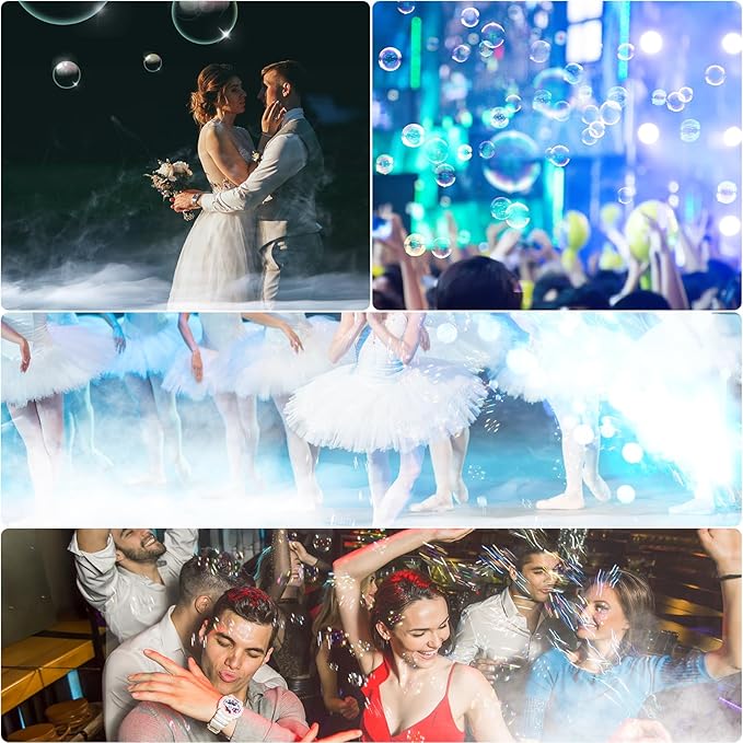 2000W Fog Machine, 3 in 1 Fog Bubble Machine - Image 7