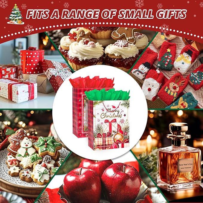 LYLIN 4Pcs 16" Large Christmas Gift Bags - Image 6