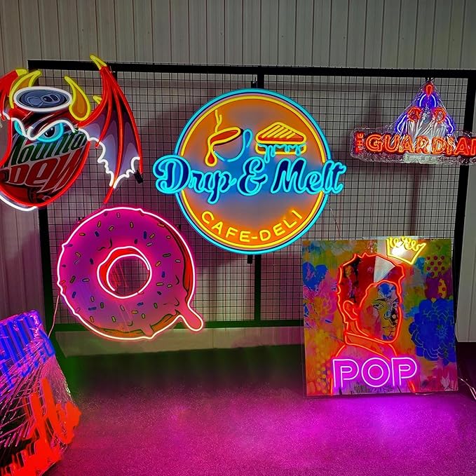 Custom LOGO Neon Sign, Personalized LED Business Logo by BegooatStudio